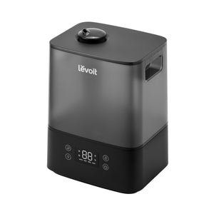 Umidificator de aer Levoit Classic 300S PRO, Rezervor 6L, Super Silentios, Aplicatie Smart, Senzor Umiditate, Functie AUTO, Aromaterapie, Autonomie 60 ore, Design Black