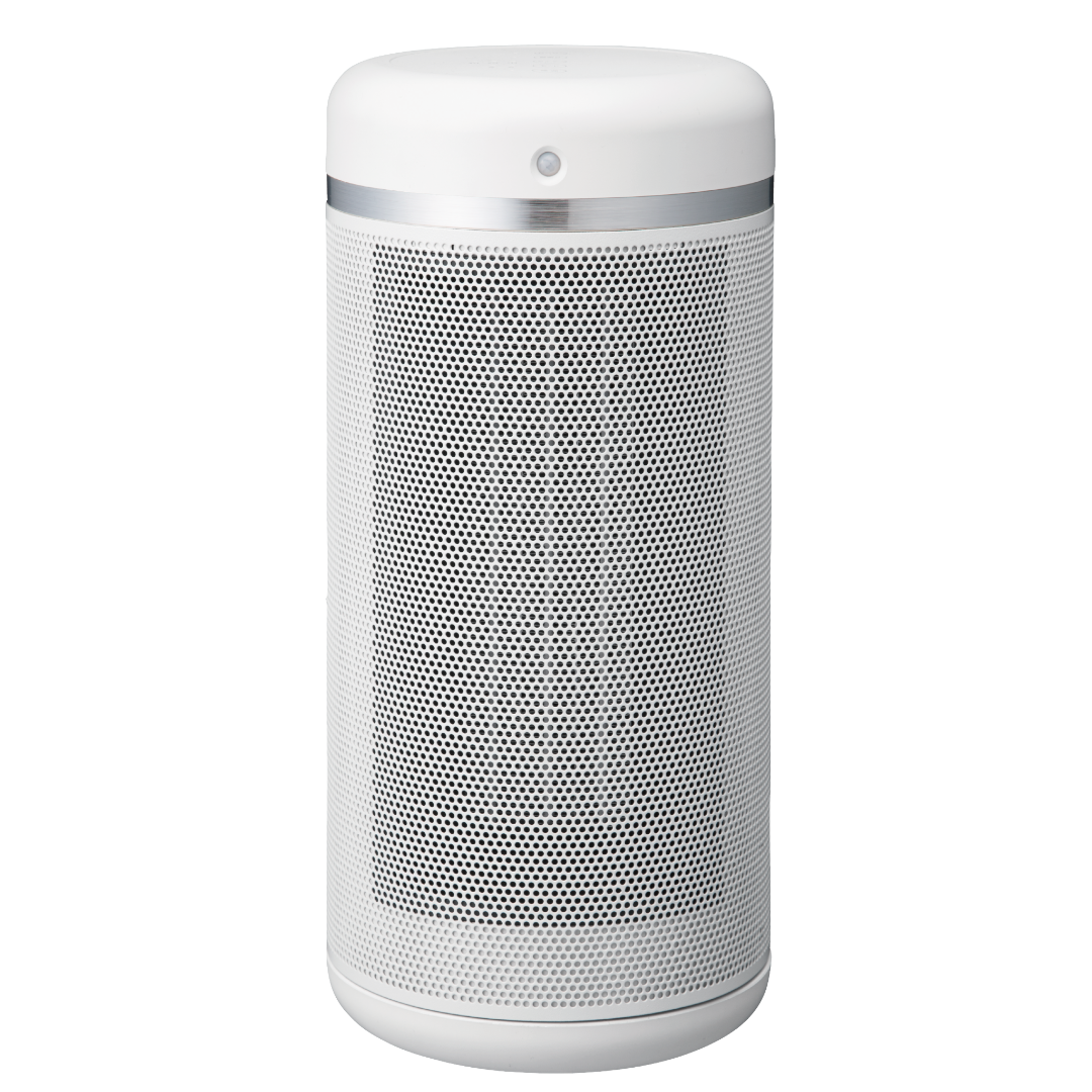 Aerotermă ceramică evoair Warmix 2200 Smart White, Wi-Fi, Control Aplicație SmartLife, Încălzire Ceramică PTC, Senzor Smart Motion, Telecomandă, Oscilație Automată, Timer 8h, Protecție Răsturnare, Ecran Tactil, Alb