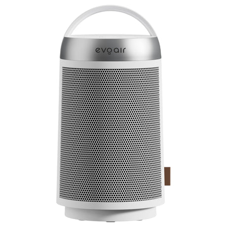 Aerotermă ceramică Evoair Warmix 1500, Wi-Fi, Control Aplicație SmartLife, Încălzire Ceramică PTC, Termostat 3 trepte, Oscilație 60°, Protecție Răsturnare, Răcire Automată (60s), Ecran Tactil, Alb