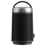 Aerotermă ceramică evoair Warmix 1500, Wi-Fi, Control Aplicație SmartLife, Încălzire Ceramică PTC, Termostat 3 trepte, Oscilație 60°, Protecție Răsturnare, Răcire Automată (60s), Ecran Tactil, Negru