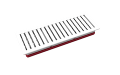 Grilă modulară de admisie și evacuare Heatpex Aria Flat 500/Connect, Versatila, Material ABS, Alb