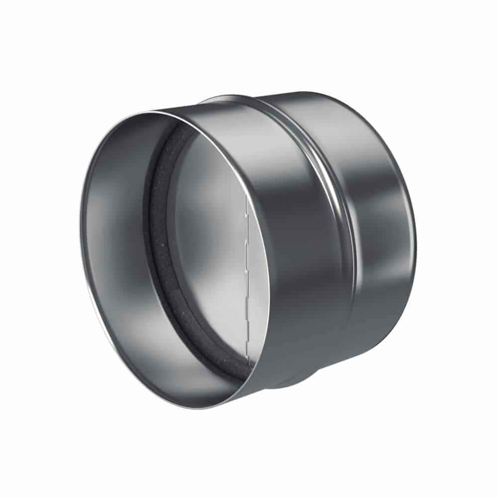 CONECTOR CU CLAPETA ANTIRETUR, Ø150mm, METAL