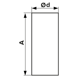 Tub Circular Ventilație (1.5M), Ø150mm, PVC