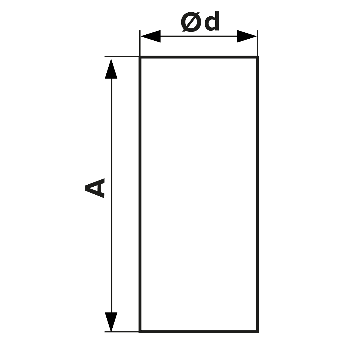 Tub Circular Ventilație (1.5M), Ø100mm, PVC