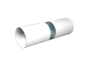 Tub Circular Ventilație (0.5M), Ø125mm, PVC