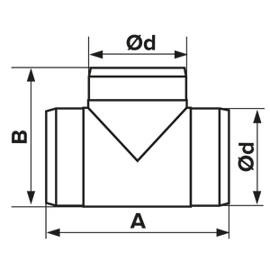 TEU TUBULATURA, 160/160mm, PVC