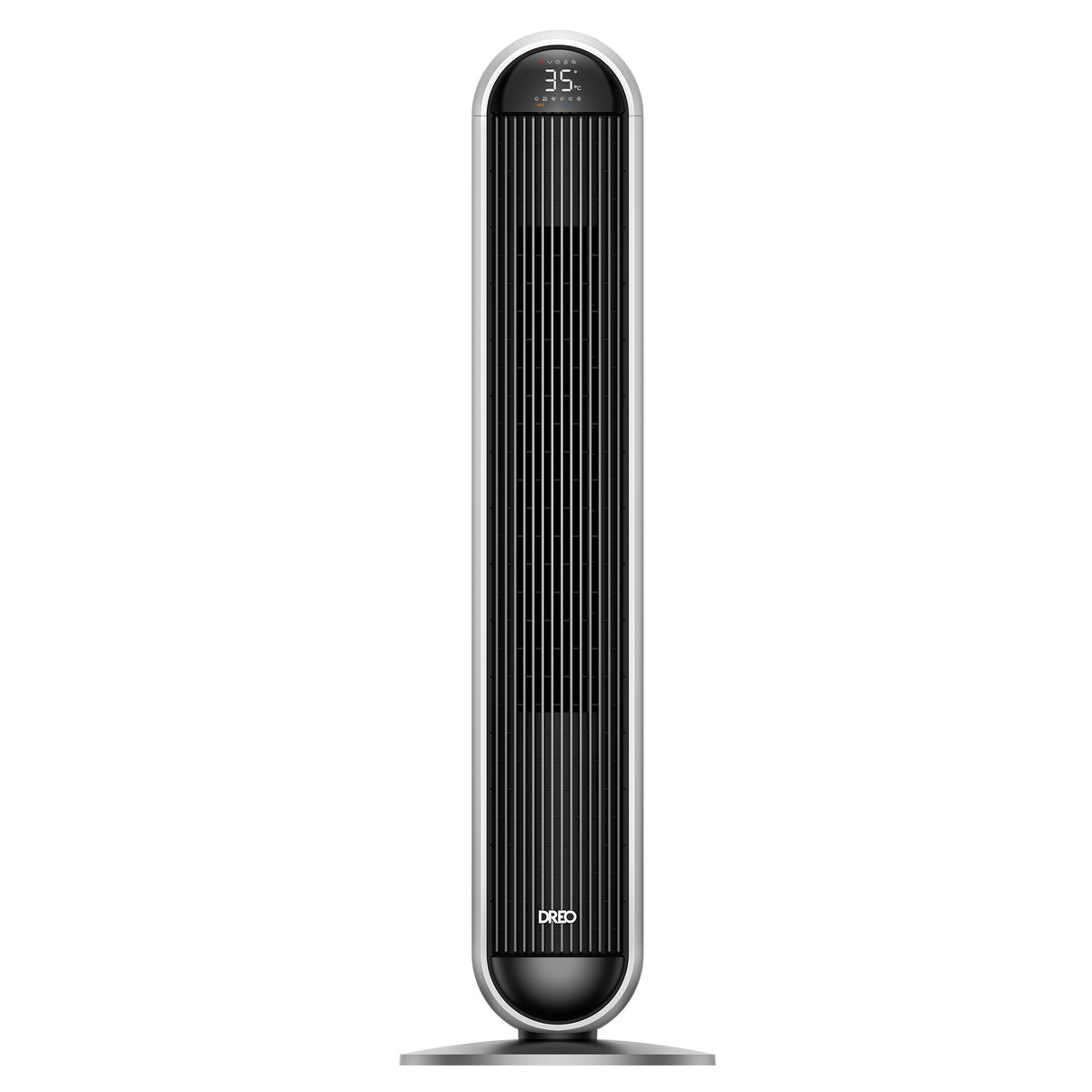 Resigilat! Aeroterma 2in1 Dreo 806S, Heater 2000W, Ventilator Turn, Heater Ceramica, Oscilatie 120°, Timer 12h, Display LED, 5 Trepte Incălzire, 12 Trepte Ventilare, DREO App, FortPlug, TurboSilent, Mod ECO, Termostat, Telecomanda, Negru&Argintiu