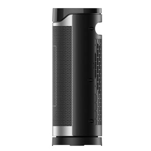 Resigilat! Aeroterma Dreo Solaris 619, 2000W, Heater Ceramica, Oscilație orizontala 70°, Timer 12h, Display LED, 3 Trepte Incălzire, Mod ECO, Termostat, Silentios, Telecomanda, Negru&Argintiu