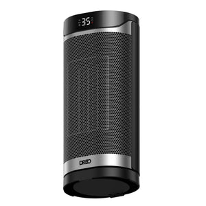 Resigilat! Aeroterma Dreo Solaris 619, 2000W, Heater Ceramica, Oscilație orizontala 70°, Timer 12h, Display LED, 3 Trepte Incălzire, Mod ECO, Termostat, Silentios, Telecomanda, Negru&Argintiu