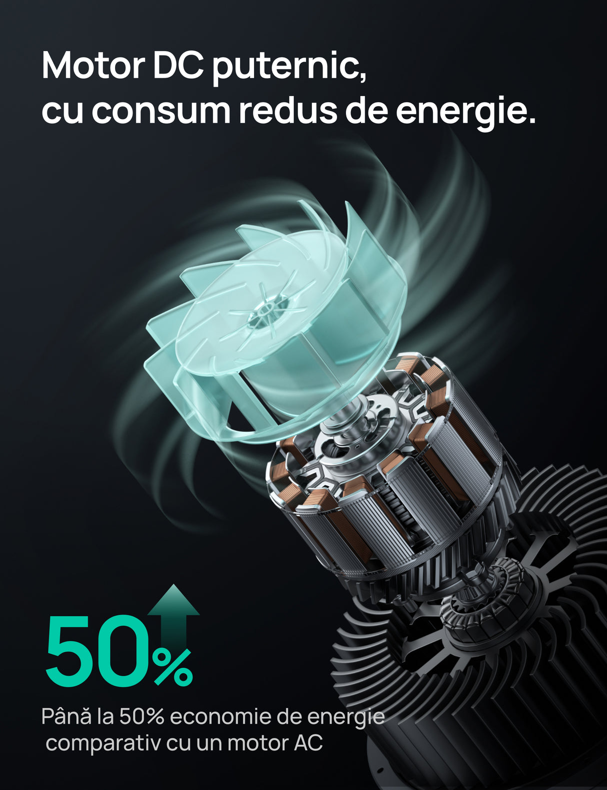 Purificator aer Dreo Macro 505S Smart, WI-FI, CADR 202 m³/h, Filtru 3 in 1 H13 True HEPA, Senzor calitate aer, Mod Auto, Mod de noapte, Lumină ambientală, 4 trepte de viteza, Timer, Până la 17 m2, Alb