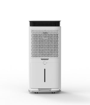 Dezumidificator evoair, FlexyDry 22 Smart, 22l/24h Senzor de Umiditate, Functie Ionizare, Uscare Rufe, Rezervor 4.5l, Alb