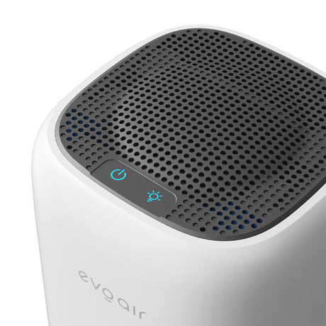 Resigilat! Dezumidificator aer Evoair HUMIX300, 300ml/24h, Silentios, Lumina Ambientală în 7 culori, Rezervor 1l, Alb