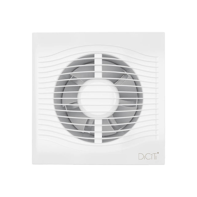 Ventilator baie SLIM 5C Super Silent, Clapeta antiretur, Motor Long Life 40000h, Debit 140mc/h, Ø125mm