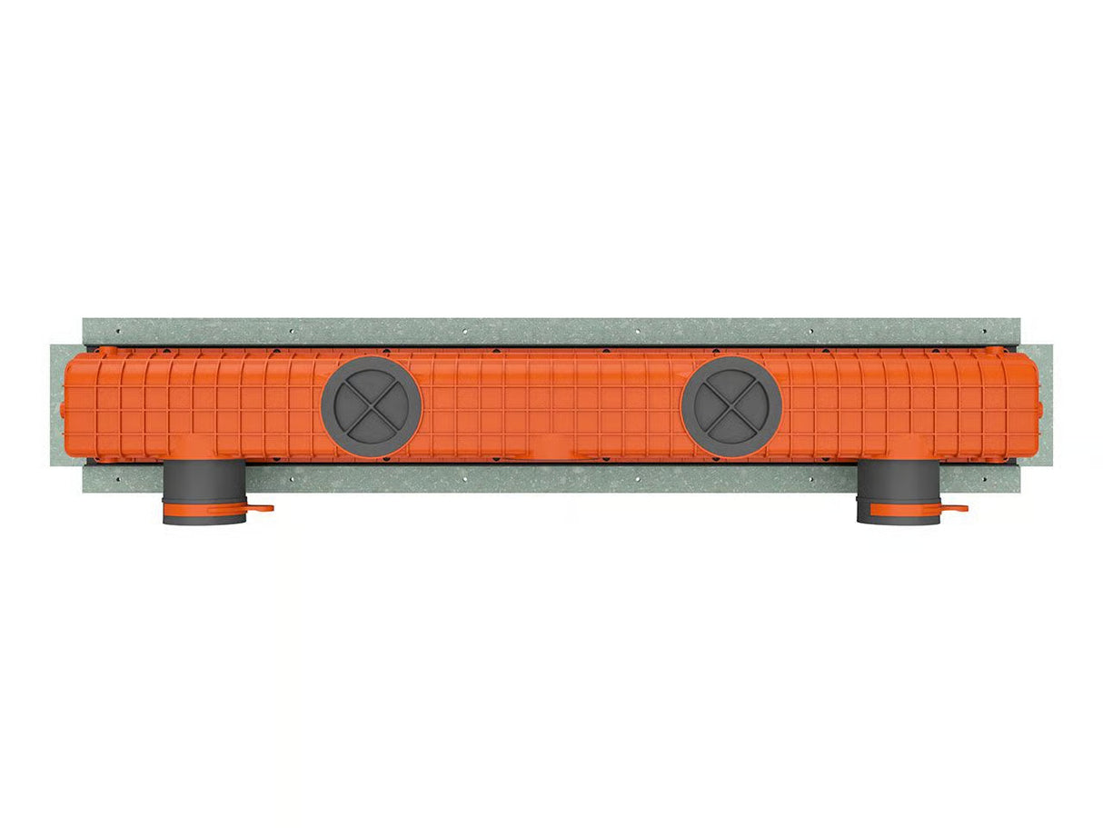 Grilă de ventilație încastrată în rigips Ergovent, LINEO PRO PROFILE 1000, 75mm