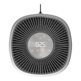 Purificator aer Evoair Aero400, Smart, Wifi, 400 m³/h, Filtru 3in1 True HEPA, Carbon Activ, Pre-filtru, Mod Auto, Mod de noapte, 3 trepte de vitezaTimer, Pana la 85 m2, Alb&Gri