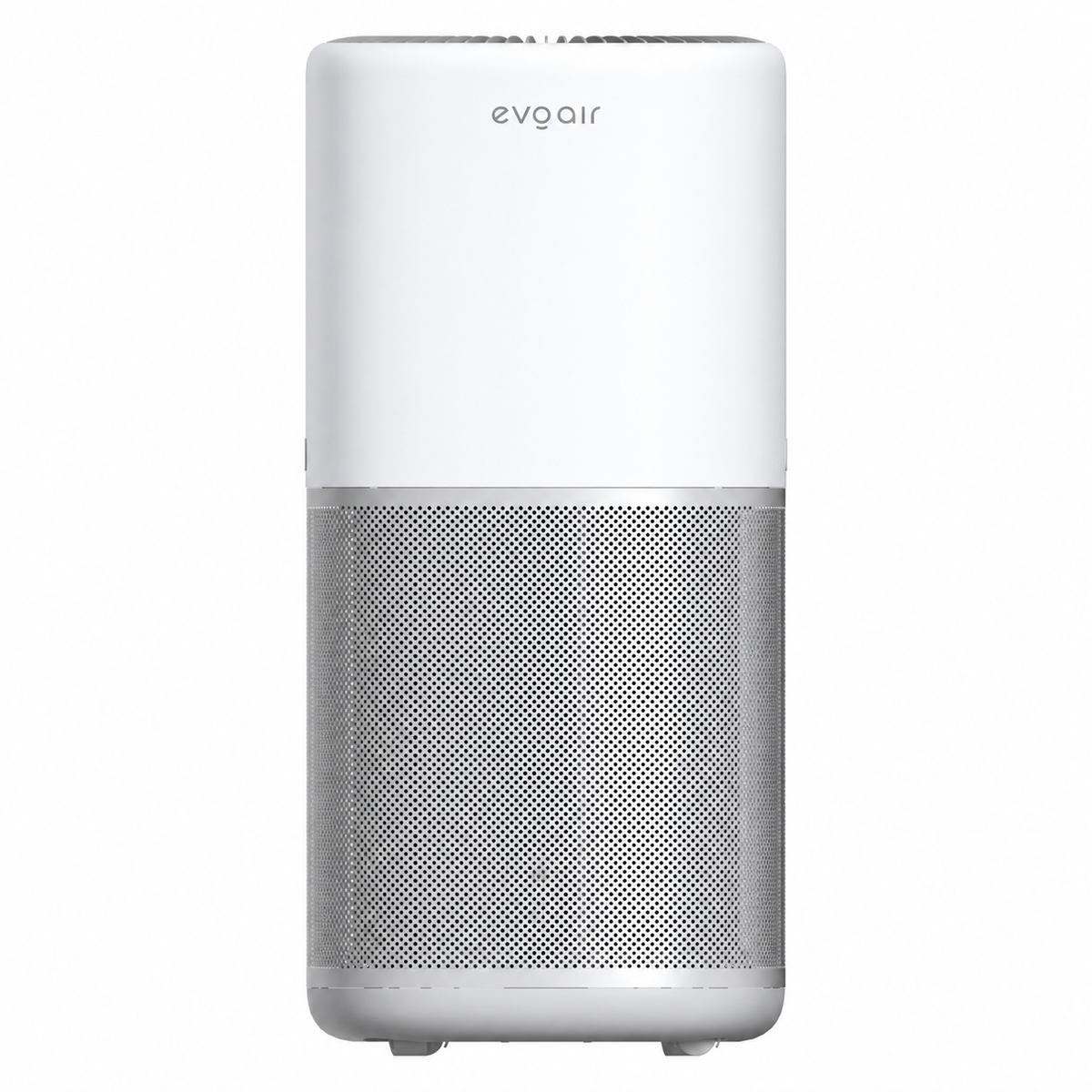 Purificator aer Evoair Aero400, Smart, Wifi, 400 m³/h, Filtru 3in1 True HEPA, Carbon Activ, Pre-filtru, Mod Auto, Mod de noapte, 3 trepte de viteza, Timer, Până la 85 m2, Alb&Gri