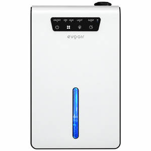 Sistem 2 in 1 Evoair, Zenith Air Smart, 1L/zi Dezumidificare, Wi-Fi, Control Aplicație, Umidificare 250ml/h, Rezervor 3.2l, Alb