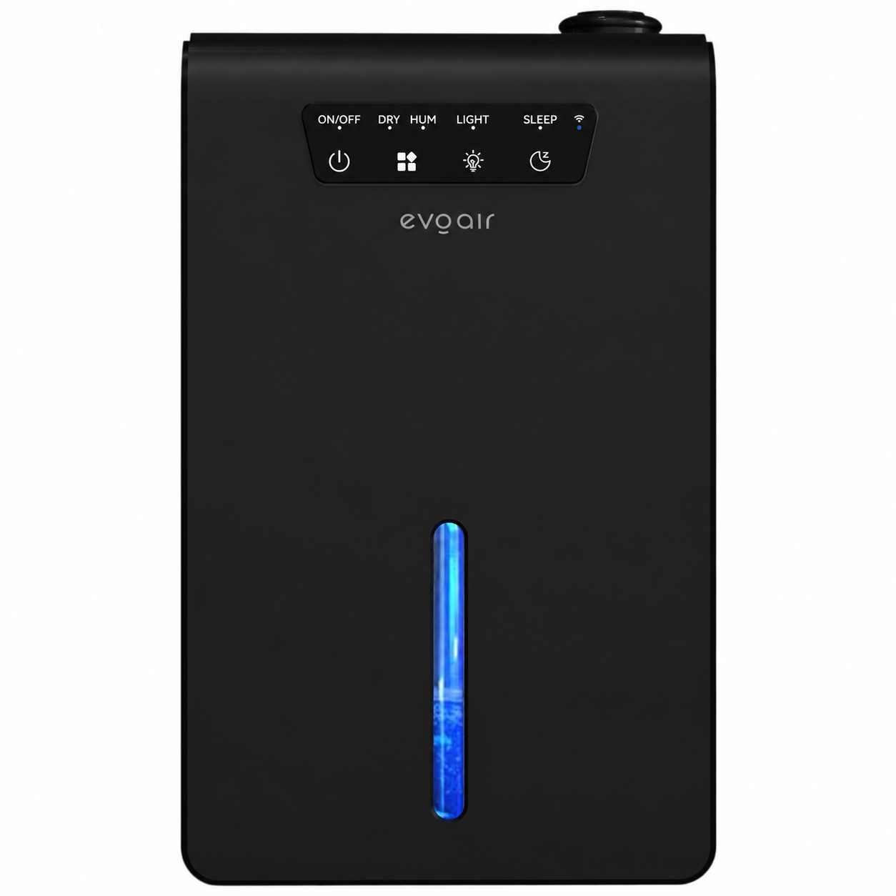 Sistem 2 in 1 Evoair, Zenith Air Smart, 1L/zi Dezumidificare, Wi-Fi, Control Aplicație, Umidificare 250ml/h, Rezervor 3.2l, Negru