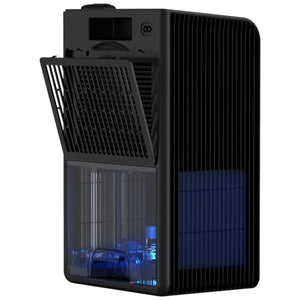 Sistem 2 in 1 Evoair, Zenith Air Smart, 1L/zi Dezumidificare, Wi-Fi, Control Aplicație, Umidificare 250ml/h, Rezervor 3.2l, Negru