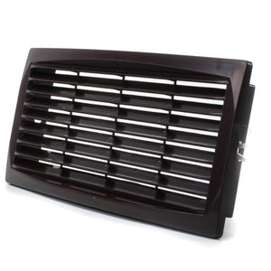 Grila ventilatie 300x135 rectangulara , exterior, Plastic ABS, Brown