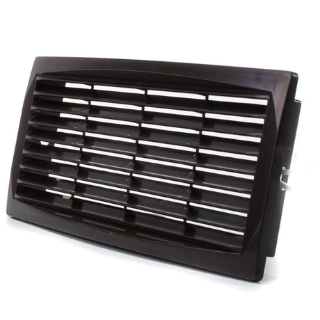 Grila ventilatie 300x135 rectangulara , exterior, Plastic ABS, Brown