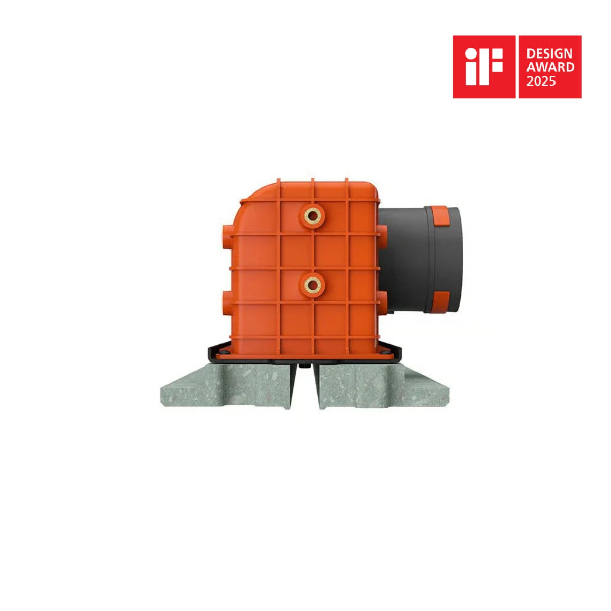 Grilă de ventilație încastrată în rigips Ergovent PRO PUZZLE 1050, diamentru conexiune 90 mm