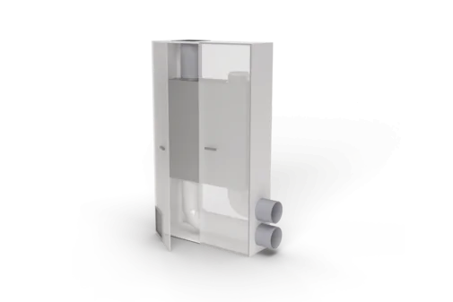 Recuperator de căldură Helty Flow 1000 Steel Pure – Debit 1000 mc/h, Ventilatoare EC,