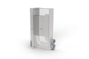 Recuperator de căldură Helty Flow 1000 Steel Pure – Debit 1000 mc/h, Ventilatoare EC,