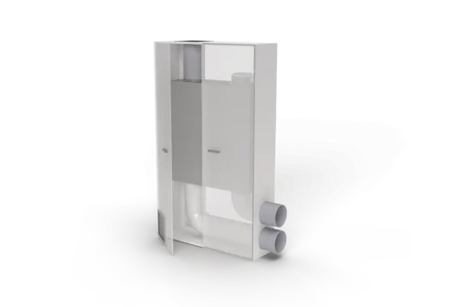 Recuperator de căldură Helty Flow 1000 Steel Pure – Debit 1000 mc/h, Ventilatoare EC,