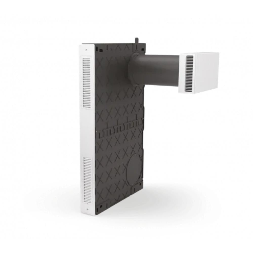 Recuperator de caldura Helty Manhattan SX, Dublu Flux, Debit 70mc/ora, Filtru F7, Montaj discret pe exterior