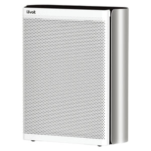 Resigilat! Purificator de aer Smart Levoit EverestAir Wi-Fi, Filtru True HEPA, Carbon Activ, Acoperire până la 100 m², Flux de Aer Multidirecțional, Mod Auto, Compatibil Alexa & Google Home, Touch Screen, Gri