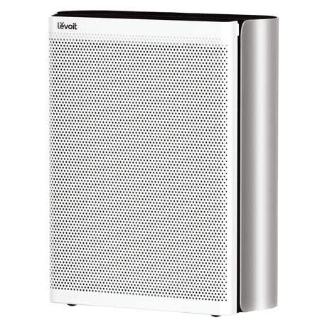 Resigilat! Purificator de aer Smart Levoit EverestAir Wi-Fi, Filtru True HEPA, Carbon Activ, Acoperire până la 100 m², Flux de Aer Multidirecțional, Mod Auto, Compatibil Alexa & Google Home, Touch Screen, Gri