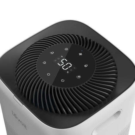 Resigilat-Umidificator de Aer cu Evaporare LEVOIT Superior 6000S Smart, Rezervor 23 litri, Autonomie 72 ore, Control voce, Telecomanda LEHS601SWEUR-RES