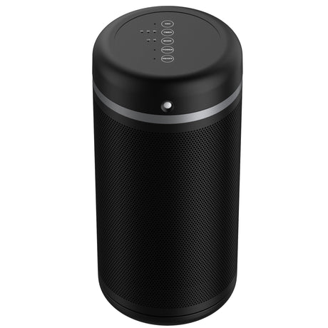 Resigilat! Aerotermă ceramică evoair Warmix 2200 Smart Black, Wi-Fi, Control Aplicație SmartLife, Încălzire Ceramică PTC, Senzor Smart Motion, Telecomandă, Oscilație Automată, Timer 8h, Protecție Răsturnare, Ecran Tactil, Negru.