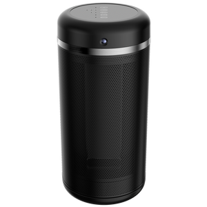 Resigilat! Aerotermă ceramică evoair Warmix 2200 Smart Black, Wi-Fi, Control Aplicație SmartLife, Încălzire Ceramică PTC, Senzor Smart Motion, Telecomandă, Oscilație Automată, Timer 8h, Protecție Răsturnare, Ecran Tactil, Negru.