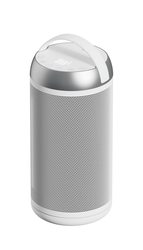 Aerotermă ceramică evoair Warmix 2000 Smart White, Wi-Fi, Control Aplicație SmartLife, Încălzire Ceramică PTC, Mod ECO, Termostat Reglabil, Oscilație Automată, Timer 8h, Child Lock, Memorie Setări, Ecran Tactil, Alb