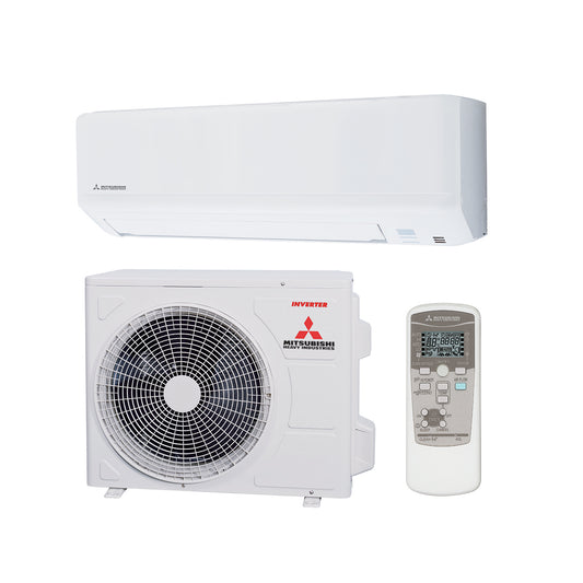 Aer conditionat Mitsubishi Heavy Nyoko Plus, 9000 BTU, SRK/SRC25ZSP-W1, A++/A+, Inverter, Functie incalzire racire, Functie Auto, Sleep Mode, ECO Mode, Alb