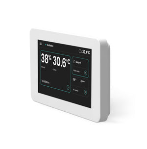 Panou LCD SimpleTouch cu conectivitate Wi-Fi și Bluetooth, Alb