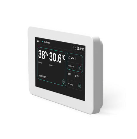 Panou LCD SimpleTouch cu conectivitate Wi-Fi și Bluetooth, Alb