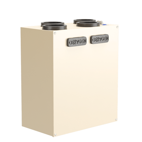 Oxygen X-Air V200 centrala de ventilatie cu recuperare de caldura perete