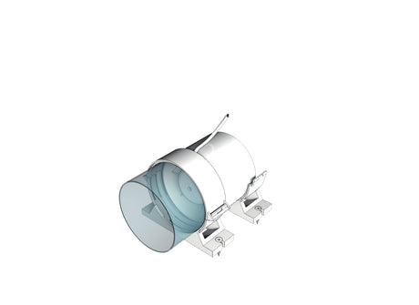 Ventilator axial de tubulatura cu set de fixare PRO 6 Garantie 2 ani, Debit 320mc/h, Motor Long Life 40000h, Ø160mm