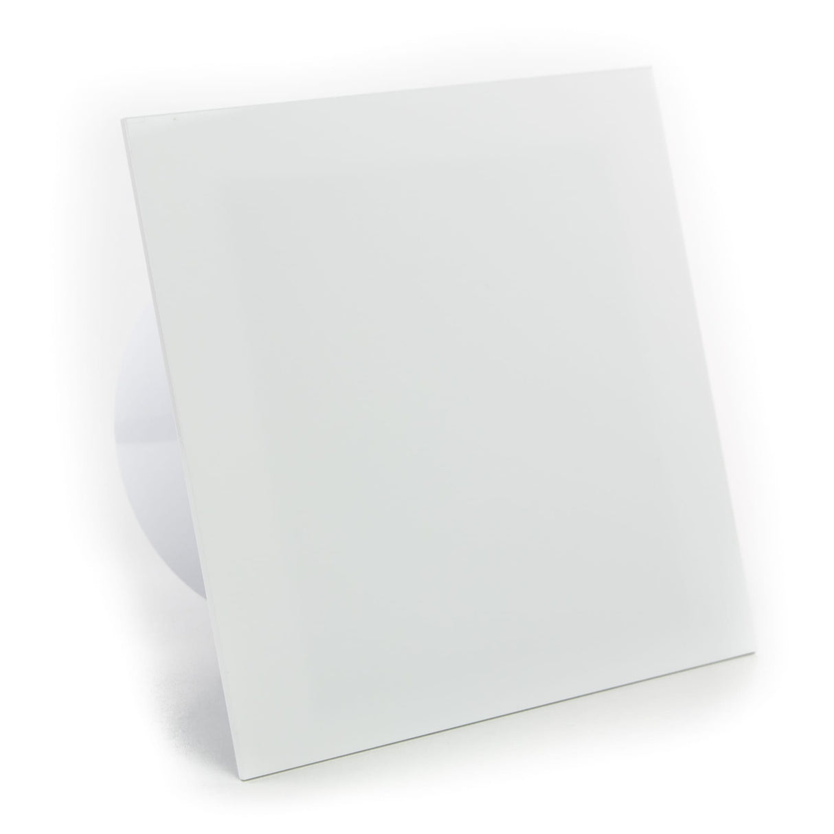 Panou frontal din plexi pentru ventilator baie dRim, White Gloss
