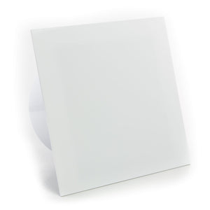 Panou frontal din plexi pentru ventilator baie dRim, White Gloss