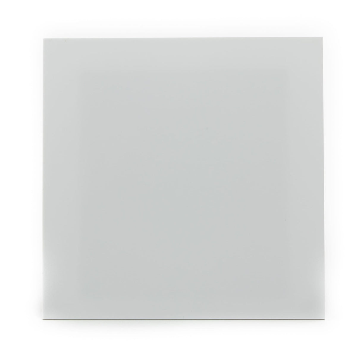 Panou frontal din plexi pentru ventilator baie dRim, White Gloss