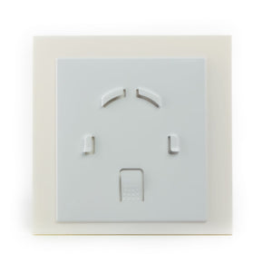 Panou frontal din plexi pentru ventilator baie dRim, Beige