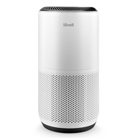 Resigilat! Purificator de aer Smart Levoit Core 400S Wi-Fi, Filtru 3 in 1 True HEPA, Carbon Activ, Senzor Calitate Aer, Mod Auto, Alexa, Google Home, Panou Comanda Touch Screen, Control Remote, Alb