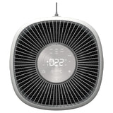 Purificator aer Evoair Aero600, Smart, Wifi, 600 m³/h, Filtru 3in1 True HEPA, Carbon Activ, Pre-filtru, Mod Auto, Mod de noapte, 3 trepte de vitezaTimer, Pana la 150 m2, Alb&Gri
