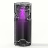Purificator aer Evoair Aero600, Smart, Wifi, 600 m³/h, Filtru 3in1 True HEPA, Carbon Activ, Pre-filtru, Mod Auto, Mod de noapte, 3 trepte de vitezaTimer, Pana la 150 m2, Alb&Gri