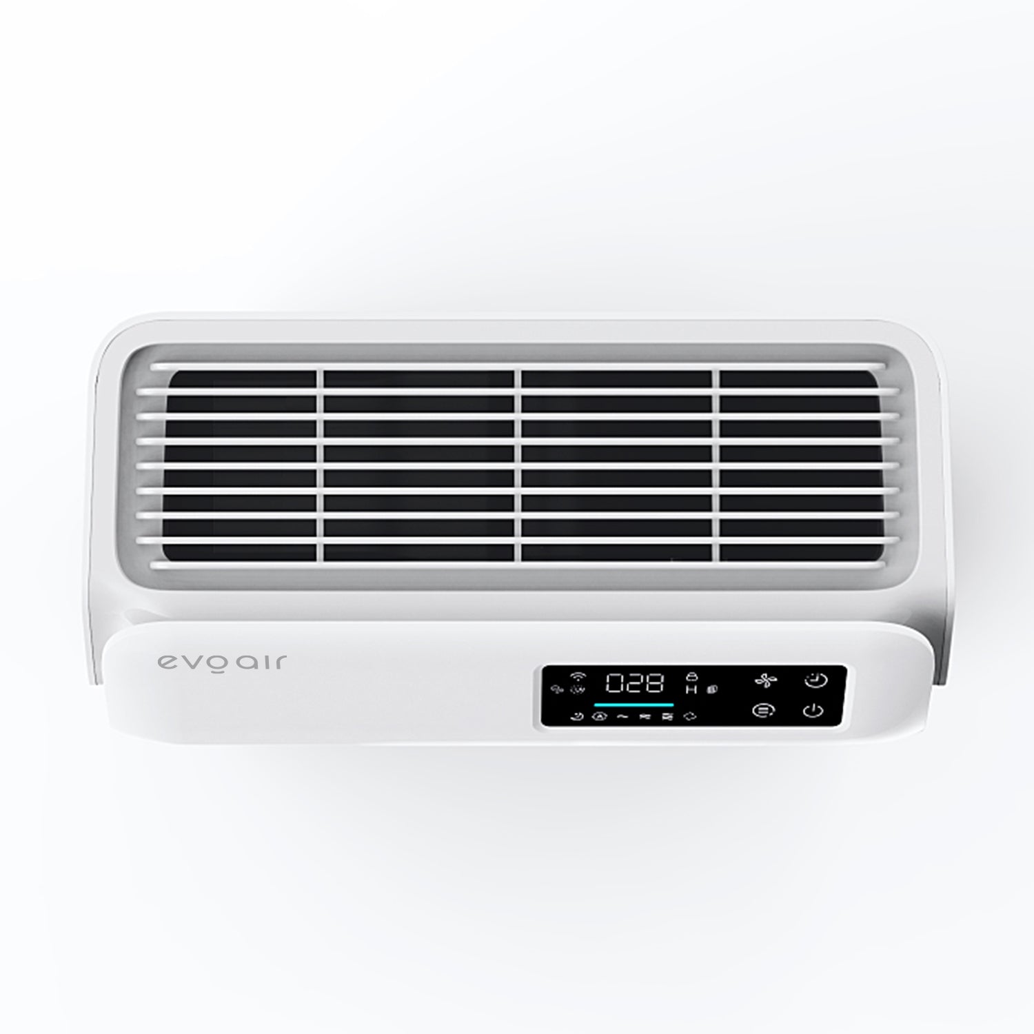 Purificator de aer Evoair HOMI P300, CADR 300m³/h, WI-FI, Filtru True Hepa, Mod Auto, Lampa UV, Ionizare, 6 Moduri Functionare, Senzor Calitate Aer, Alb