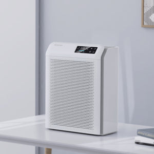 Purificator de aer Evoair HOMI P300, CADR 300m³/h, WI-FI, Filtru True Hepa, Mod Auto, Lampa UV, Ionizare, 6 Moduri Functionare, Senzor Calitate Aer, Alb